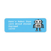 Étiquette Robot (Devant)