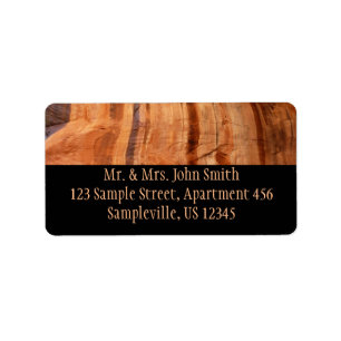Étiquette Roche striée de double arc Alcove II à Sion