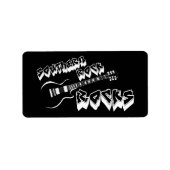 Étiquette Rock du sud (Devant)