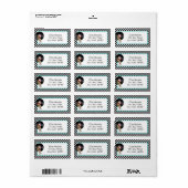 Étiquette Rock et Roll (Feuille entière)