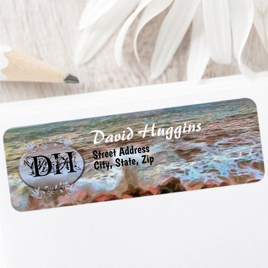 Étiquette Rocky Waves 0742 Adresse