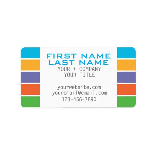 Étiquette RODAN par répartition + CHAMPS inspirés (Devant)