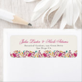 Étiquette Romantique classique Pearl Swan Mariage de cadre f (En situation)