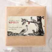 Étiquette Romeo & Juliet - version Peacock (En situation)