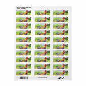 Étiquette Rooster (Feuille entière)