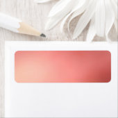 Étiquette rose (En situation)