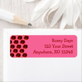 Étiquette Rose (En situation)