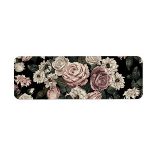 Étiquette rose