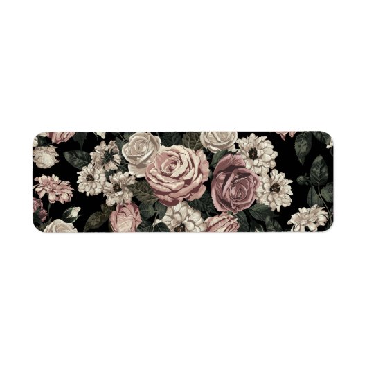 Étiquette rose (Devant)