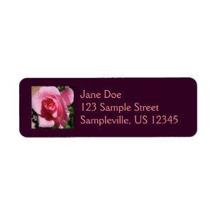 Étiquette Rose III Jardin Floral