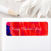 Étiquette Rose rouge IX (En situation)