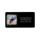 Étiquette Rose victorien Ephemera (Devant)