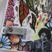 Étiquette Rose vintage