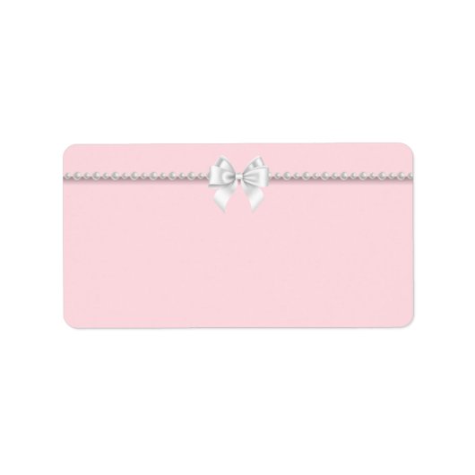 Étiquette Rosée Bleue Élégante Fancy Tiffany Thème (Devant)