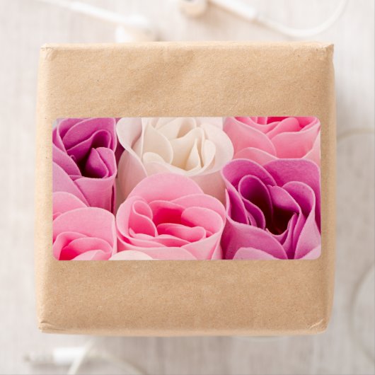 Étiquette Roses de savon (En situation)