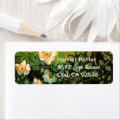 Étiquette Roses sauvages (F597) Van Gogh Fine Art (En situation)