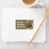 Étiquette Roue vintage (En situation)