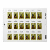 Étiquette Rouge ou blanc (Feuille entière)