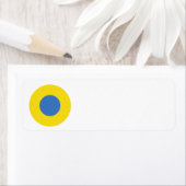 Étiquette Roundel de l'armée de l'air ukrainienne (En situation)