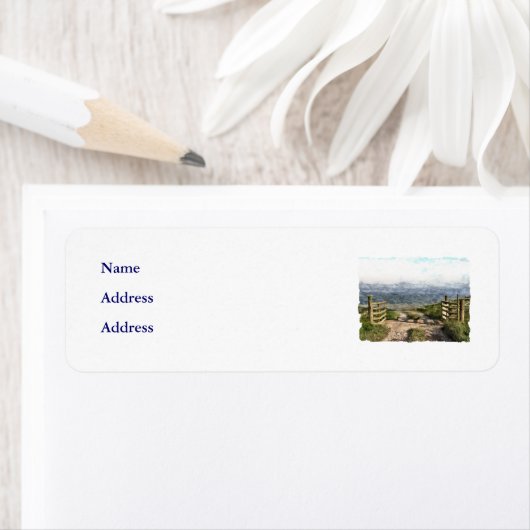 ÉTIQUETTE ROUTE DE MONTAGNE (En situation)