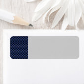 Étiquette Royal Blue Automotive Carbon Fiber Tressage d'impr (En situation)