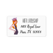 Étiquette Royal Diva (Devant)