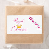 Étiquette Royal Princess (En situation)