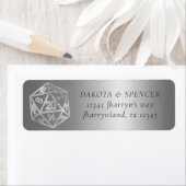 Étiquette RPG Luxe | Imaginaire Sheen Tabletop Adresse du jo (En situation)