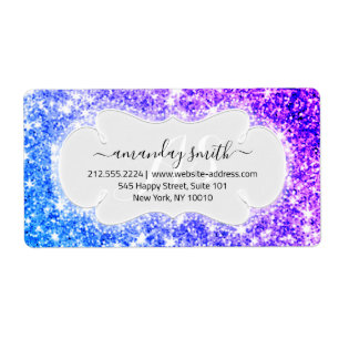 Étiquette RSVP Mariage de la Parties scintillant de la nupti