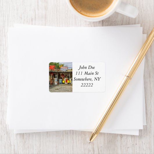 Étiquette RT 66 Arizona classique (En situation)