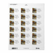 Étiquette RT 66 Arizona classique (Feuille entière)