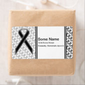 Étiquette Ruban de la Black Standard par Kenneth Yoncich (En situation)