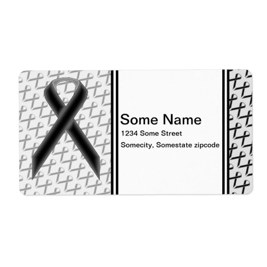 Étiquette Ruban de la Black Standard par Kenneth Yoncich (Devant)