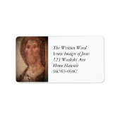 Étiquette Rublev Jésus Christ (Devant)