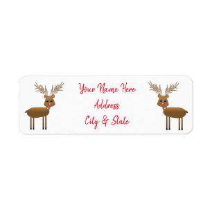 Étiquette Rudolph