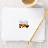 Étiquette Rue Sésame | Elmo - Deuxième anniversaire (En situation)