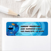 Étiquette Rue Sésame | Méca Builders Cookie Monster (En situation)