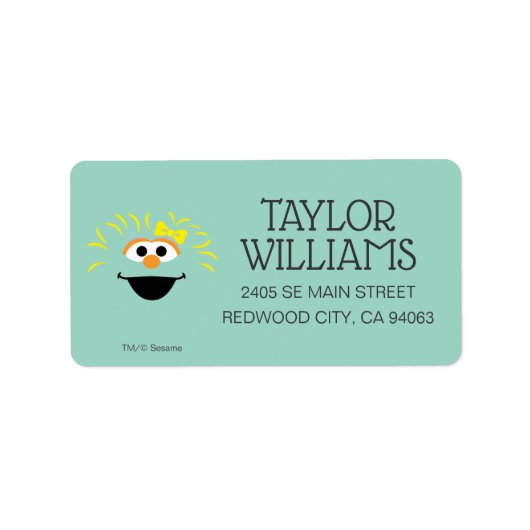 Étiquette Rue Sésame | Rosita Maquillage (Devant)