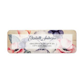 Étiquette Rustic Light Wood (Devant)