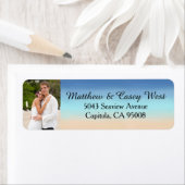 Étiquette Sable et mer (En situation)