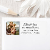 Étiquette Saint Antoine Jésus Merci (En situation)