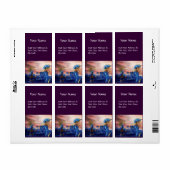 ÉTIQUETTE SAINT GEORGE ET ALIEN DRAGON (Feuille entière)