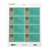 Étiquette Saint Jacques le Mineur (JMAS 05) (Feuille entière)