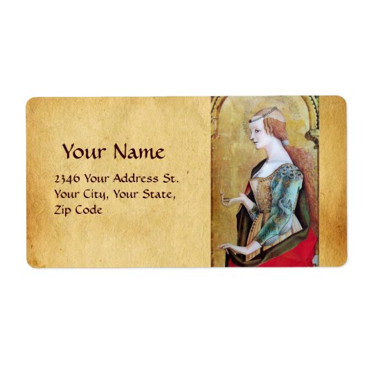 Étiquette SAINT MARY MAGDALENE Parchment (Devant)