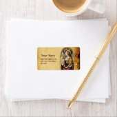 Étiquette SAINT MARY MAGDALENE Parchment (En situation)