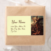 ÉTIQUETTE SAINT MICHAEL VANGUISHING (En situation)