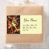 Étiquette Saint Michel l'Archange (En situation)