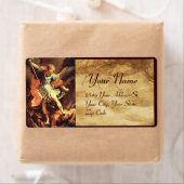 Étiquette Saint Michel l'Archange (En situation)