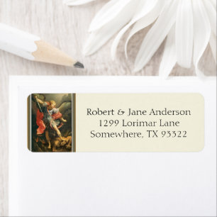 Étiquette Saint Michel l'Archange Religieux