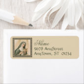 Étiquette Sainte-Rita de Cascia (M 015) (En situation)